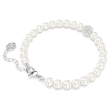 Load image into Gallery viewer, Remix Collection strand White, Rhodium plated