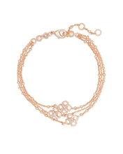 Load image into Gallery viewer, Rue Multi Strand Bracelet In Rose Gold