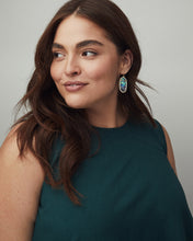Load image into Gallery viewer, Elle Gold Drop Earrings In Nude Abalone