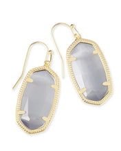Load image into Gallery viewer, Dani Gold Earrings in Slate