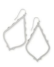 Load image into Gallery viewer, Sophee Drop Earrings in Silver