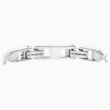 Load image into Gallery viewer, TENNIS BRACELET, WHITE, RHODIUM PLATED
