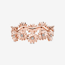 Load image into Gallery viewer, Sparkling Daisy Flower Crown Ring