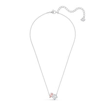 Load image into Gallery viewer, Attract Soul necklace Pink, Rhodium plated