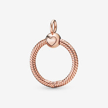 Load image into Gallery viewer, Pandora Moments Small O Pendant