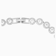 Load image into Gallery viewer, ANGELIC NECKLACE, WHITE, RHODIUM PLATED