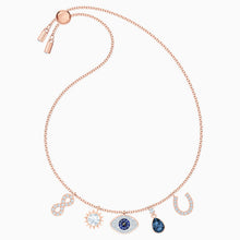 Load image into Gallery viewer, SWAROVSKI SYMBOLIC BRACELET, MULTI-COLORED, ROSE-GOLD TONE PLATED