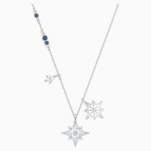 Load image into Gallery viewer, SWAROVSKI SYMBOLIC STAR PENDANT, WHITE, RHODIUM PLATED