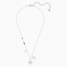 Load image into Gallery viewer, SWAROVSKI SYMBOLIC STAR PENDANT, WHITE, RHODIUM PLATED