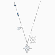 Load image into Gallery viewer, SWAROVSKI SYMBOLIC STAR PENDANT, WHITE, RHODIUM PLATED