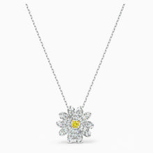 Load image into Gallery viewer, ETERNAL FLOWER PENDANT, YELLOW, MIXED METAL FINISH