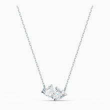 Load image into Gallery viewer, ATTRACT SOUL NECKLACE, WHITE, RHODIUM PLATED