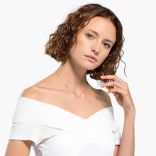 Load image into Gallery viewer, ATTRACT SOUL NECKLACE, WHITE, RHODIUM PLATED