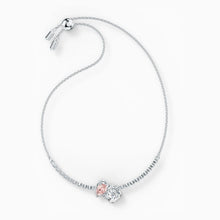 Load image into Gallery viewer, ATTRACT SOUL BRACELET, PINK, RHODIUM PLATED