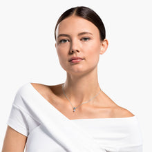 Load image into Gallery viewer, LIFELONG HEART PENDANT, WHITE, RHODIUM PLATED