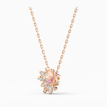 Load image into Gallery viewer, ETERNAL FLOWER DRAGONFLY SET, PINK, ROSE-GOLD TONE PLATED