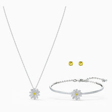 Load image into Gallery viewer, ETERNAL FLOWER SET, YELLOW, MIXED METAL FINISH