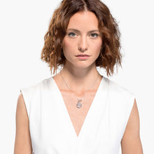 Load image into Gallery viewer, SWAROVSKI SYMBOLIC TREE OF LIFE NECKLACE, WHITE, RHODIUM PLATED