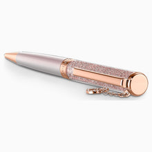 Load image into Gallery viewer, CRYSTALLINE BALLPOINT PEN, PINK, ROSE-GOLD TONE PLATED