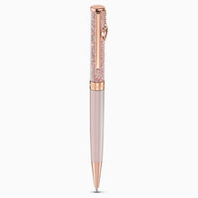 Load image into Gallery viewer, CRYSTALLINE BALLPOINT PEN, PINK, ROSE-GOLD TONE PLATED