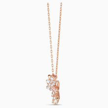 Load image into Gallery viewer, ETERNAL FLOWER PENDANT, PINK, ROSE-GOLD TONE PLATED
