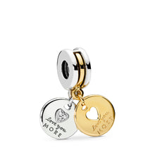 Load image into Gallery viewer, PANDORA More &amp; Most Love Dangle Charm, Clear CZ