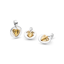 Load image into Gallery viewer, PANDORA Mom’s Golden Heart Dangle Charm