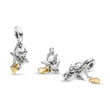 Load image into Gallery viewer, Pandora Cupid &amp; You Charm, PANDORA Shine  Clear CZ