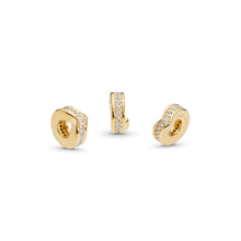 Load image into Gallery viewer, PANDORA Shimmering Wish Spacer, PANDORA Shine  &amp; Clear CZ