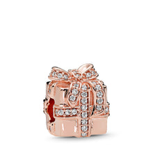 Load image into Gallery viewer, PANDORA Sparkling Surprise Charm, PANDORA Rose &amp; Clear CZ