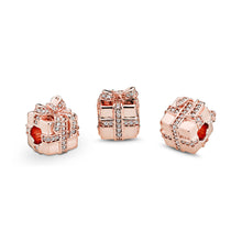 Load image into Gallery viewer, PANDORA Sparkling Surprise Charm, PANDORA Rose &amp; Clear CZ