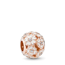 Load image into Gallery viewer, Pandora White Primrose Meadow, PANDORA Rose &amp; White Enamel &amp; Clear CZ