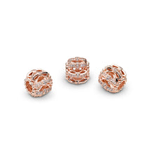 Load image into Gallery viewer, Pandora Shimmering Sentiments Charm, PANDORA Rose &amp; Clear CZ