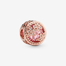 Load image into Gallery viewer, Sparkling Pink Daisy Flower Charm