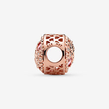 Load image into Gallery viewer, Sparkling Pink Daisy Flower Charm