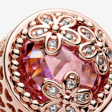 Load image into Gallery viewer, Sparkling Pink Daisy Flower Charm