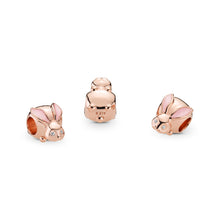 Load image into Gallery viewer, Pandora Cute Bunny Charm, PANDORA Rose