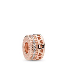 Load image into Gallery viewer, Pandora Hearts of PANDORA Charm, PANDORA Rose &amp; Clear CZ