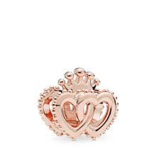 Load image into Gallery viewer, Pandora United Regal Hearts Charm, PANDORA Rose
