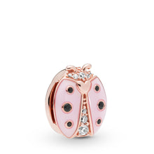 Load image into Gallery viewer, Pandora Reflexion Pink Ladybird Clip Charm