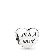 Load image into Gallery viewer, Pandora Baby Boy Charm, Blue CZ