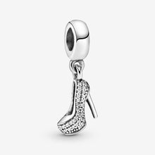 Load image into Gallery viewer, Pavé Stiletto Shoe Dangle Charm
