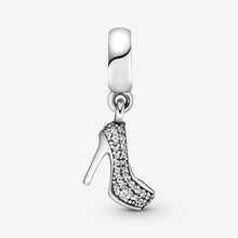 Load image into Gallery viewer, Pavé Stiletto Shoe Dangle Charm