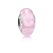 Load image into Gallery viewer, Pandora Nostalgic Roses Charm, Murano Glass