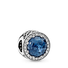 Load image into Gallery viewer, Pandora Sparkling Dark Blue Charm