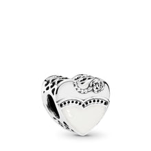 Load image into Gallery viewer, Pandora Our Special Day Charm, Black &amp; White Enamel