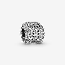 Load image into Gallery viewer, Pavé Barrel Clip Charm