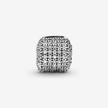 Load image into Gallery viewer, Pavé Barrel Clip Charm