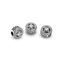 Load image into Gallery viewer, Pandora Vintage Allure Charm, Clear CZ