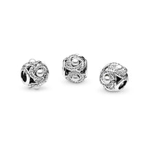 Load image into Gallery viewer, PANDORA Luminous Love Knot, White Crystal Pearl &amp; Clear CZ